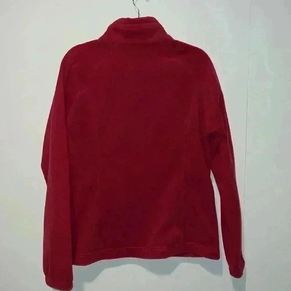 Columbia Long Sleeve Pink Full Zip Fleece Jacket 8 ZZ - Picture 2 of 5